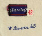 1965 Willie Davis Los Angeles Dodgers Signed Game Worn Home Jersey (MEARS LOA/JSA) World Series Season