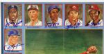 1990 Perez Steele Signed 21 x 25 Framed and Matted Print with 13 Signatures Aaron Banks Yastrzremski Bench (JSA Full Letter)