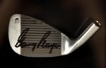 1961 Gary Player Arnold Palmer Photo with Player Signed Club 12 x 22 Display (JSA) 
