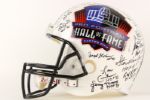 1990's-2000's NFL Hall of Fame Multi Signed Full Size Helmet w/ 31 Signatures Including Gale Sayers, John Elway & More (JSA Full Letter)