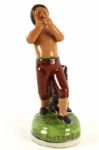 1900s Tom Molyneux 19th Century Champion 7.5" Ceramix Figurine