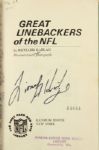 1965-72 NFL Hardcover Book Collection - Lot of 5 w/ 1 Book Signed by Lionel Aldridge (JSA)