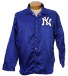 1960s (late) New York Football Giants Game Worn Sideline Jacket (MEARS LOA)