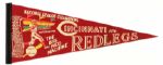 1970 Cincinnati Redlegs "The Big Red Machine" National League Champions Full Size 29" Pennant