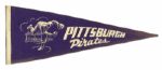 1950s circa Pittsburgh Pirates Full Size 29" Pennant 