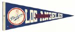1950s-80s Los Angeles Dodgers Full Size 29" Pennant - Lot of 2