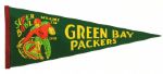 1968 Green Bay Packers Super Bowl II Full Size 29" Pennant 
