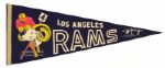 160s circa Los Angeles Rams Detroit Lions Full Size Pennant - Lot of 2
