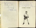 1959 Nat Fleischer Signed 50 Years at Ringside Hardcover Autobiography (JSA)