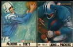 1966 Green Bay Packers Lambeau Field/Milwaukee County Stadium Program - Lot of 2