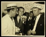 1960s circa Bing Crosby Signed & Inscribed 7.5" x 9.5" Photo (JSA)