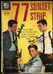 1960 77 Sunset Strip Comic Book Signed by Stars Efrem Zimbalist Jr. Edd "Kookie" Byrnes & Roger Smith (JSA)