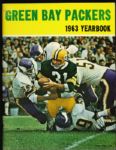 1963 Green Bay Packers Team Yearbook w/ Jim Taylor Cover
