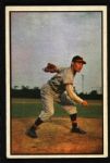 1953 Bob Feller Cleveland Indians Bowman #114 Trading Card
