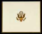 1953-60 John F. Kennedy Massachusetts Senator Facsimile Signed Christmas Card 