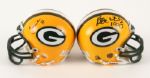 1990s Reggie White Tony Mandarich Green Bay Packers Signed Mini Helmet - Lot of 2 (JSA)