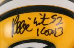 1990's Reggie White Tony Mandarich Green Bay Packers Signed Mini Helmet - Lot of 2 (JSA)
