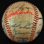 1984 Milwaukee Brewers Team Signed OAL MacPhail Baseball w/ 25 Signatures Including Paul Molitor, Don Sutton, Rollie Fingers & More (JSA)