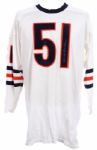 1967-72 Dick Butkus Chicago Bears Signed Salesman Sample Jersey (JSA)