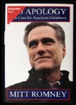 2010 Mitt Romney No Apology The Case for American Greatness Signed Hardcover Book *JSA*