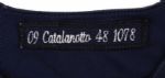 2009 Frank Catalanotto Milwaukee Brewers Batting Practice Jersey (MEARS LOA/MLB Hologram) 