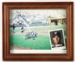 1994-2004 Mike Matheny Scott Podsednik Milwaukee Brewers Signed 8" x 10" Photos - Lot of 2 (JSA)