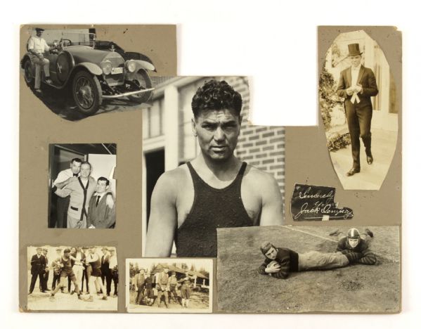 1914-42 Lot of Two Jack Dempsey Gene Tunney Joe Louis James Braddock Illustrated Current News