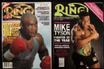 1979-88 Ring Magazine Lot of 74 Issues LaMotta Hagler Holmes Duran Tyson Foreman Hagler Hearns Leonard