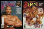 1979-88 Ring Magazine Lot of 74 Issues LaMotta Hagler Holmes Duran Tyson Foreman Hagler Hearns Leonard