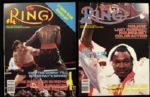 1979-88 Ring Magazine Lot of 74 Issues LaMotta Hagler Holmes Duran Tyson Foreman Hagler Hearns Leonard