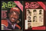 1979-88 Ring Magazine Lot of 74 Issues LaMotta Hagler Holmes Duran Tyson Foreman Hagler Hearns Leonard