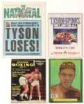 1909-1990's 795 Count Boxing Magazine Lot Boxing Illustrated Sport GQ Rolling Stone Louis Tyson Ali