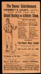 1904-05 circa 5 1/2" x 10" Broadside Bob Slavin Ed Lynn