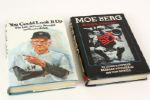 1974-79 Moe Berg Casey Stengel Boston Red Sox New York Yankees Books - (Lot of Two)