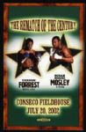 1998-2002 Sugar Shane Mosley 3-Weight Division Title Holder Fight Program Collection - Lot of 3