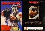1993-96 Henry Maske World Light Heavyweight Champion German Language Fight Program Collection - Lot of 7