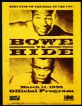 1993-96 Riddick Bowe World Heavyweight Champion Fight Program Collection - Lot of 6