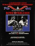 1993-96 Riddick Bowe World Heavyweight Champion Fight Program Collection - Lot of 6