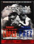 1990-91 Tony "The Tiger" Lopez World Light & Super Featherweight Champion Fight Program Collection - Lot of 3