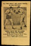 1930's Joe Louis Henry Armstrong Flyers Advertising Fight Pictures - Lot of 4