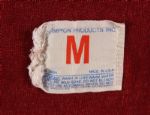 1970's (late) Maroon Durene #47 Football Jersey