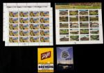 1970-2000 Assorted Memorabilia - Postcards Schedules Stamps Lombardi Green Bay Packers Minnesota Twins St. Louis Cardinals (Lot of 14) 