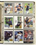 1980's-90's Baseball Basketball Football Card Collection - Lot of 223 w/ 29 Signed Items