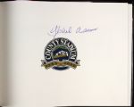 2000 Hank Aaron Milwaukee Braves Signed Down in the Valley Hardcover Book (JSA)
