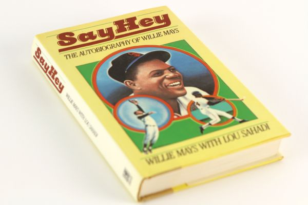 1988 Willie Mays San Francisco Giants Signed Say Hey Hardcover Autobiography (JSA)