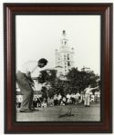1962 Arnold Palmer Signed Framed Matted 20" x 24" Miami Biltmore B/W Photo (JSA) 