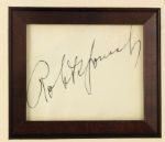 1902-71 Bobby Jones Signed Framed 17 x 27 Display (JSA)