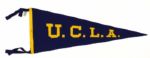1950s circa UCLA Bruins Full Size 29" Pennant