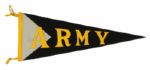 1940s circa Army Full Size 29" Pennant