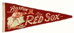 1940s circa Boston Red Sox Full Size 26" Pennant